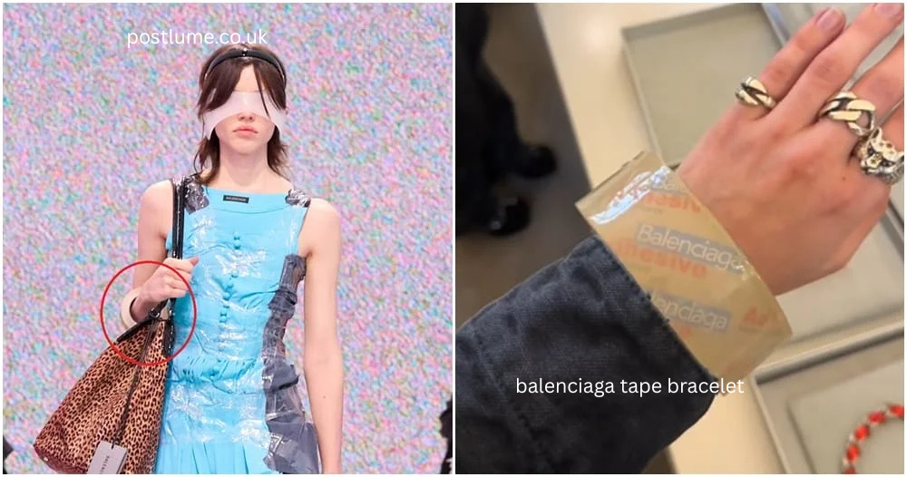 balenciaga tape bracelet