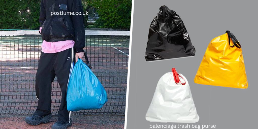 balenciaga trash bag purse