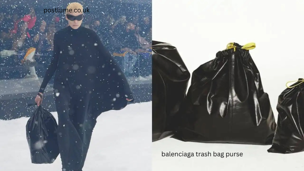 balenciaga trash bag purse