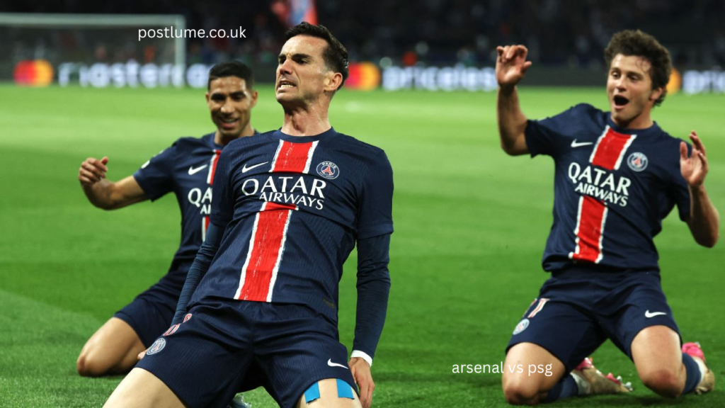 arsenal vs psg