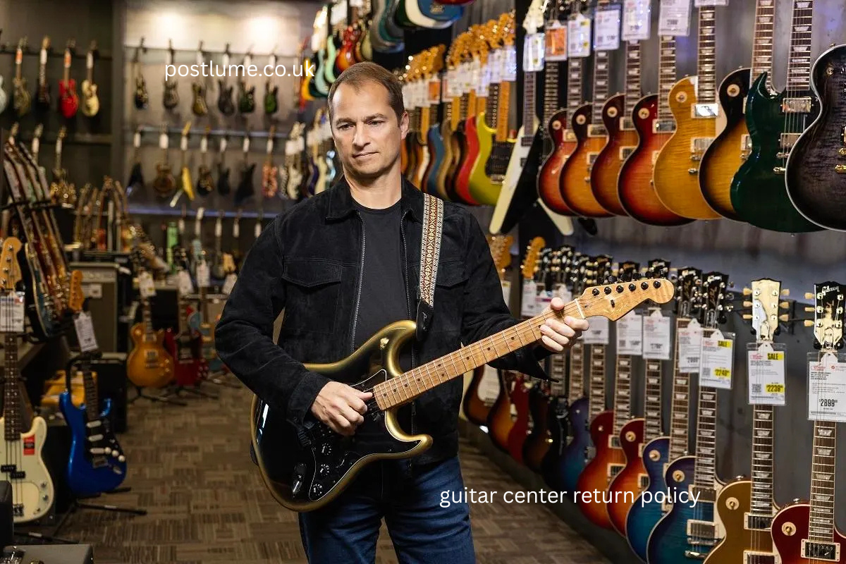 guitar center return policy