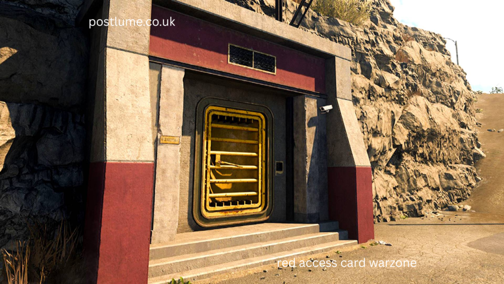 red access card warzone