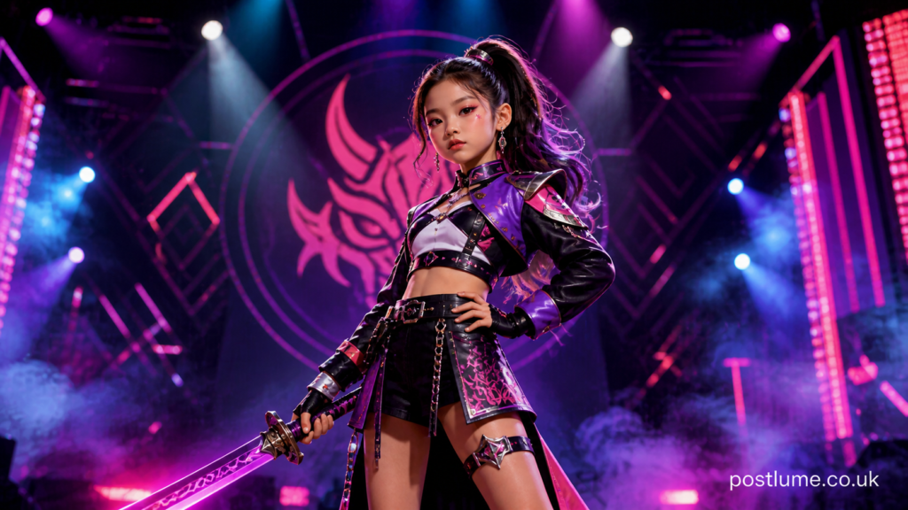 rumi kpop demon hunters costume kids