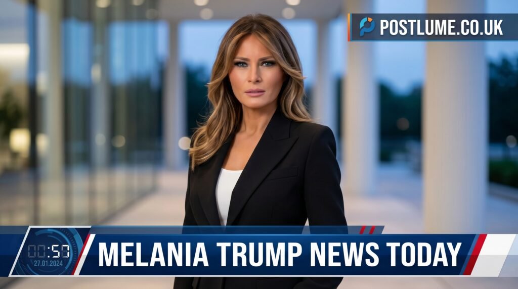 melania trump news today