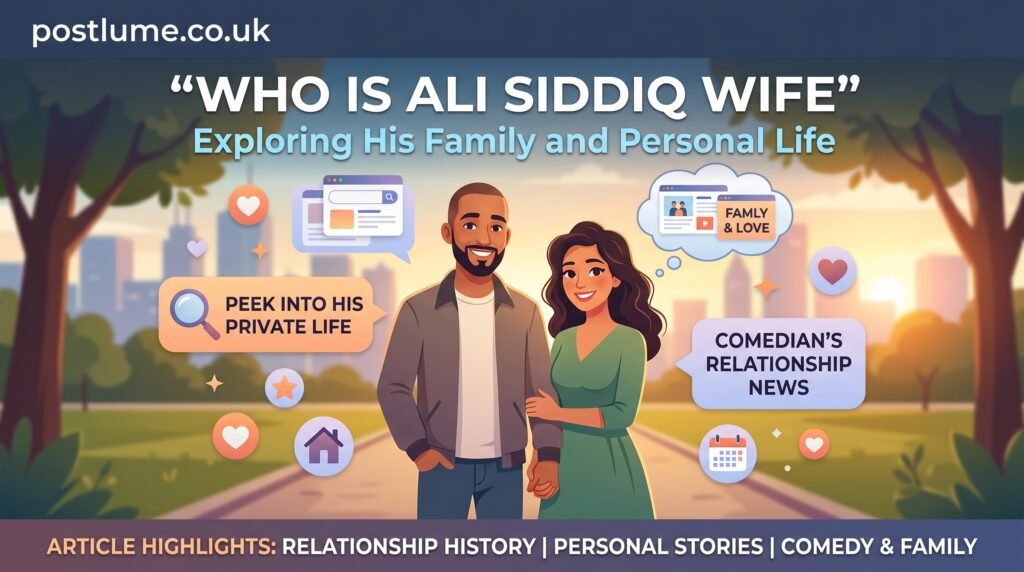 who is ali siddiq wife