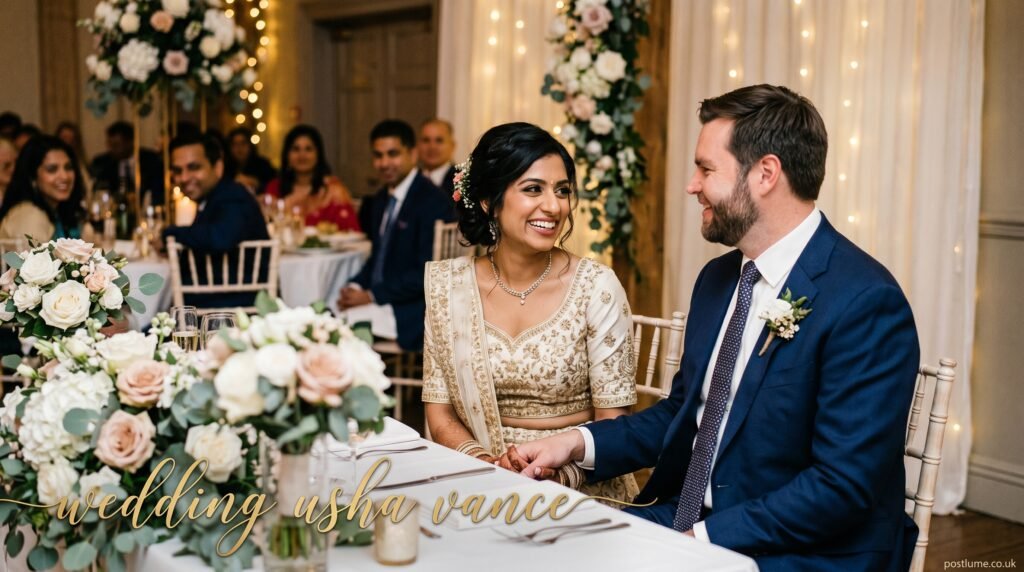 Wedding usha vance