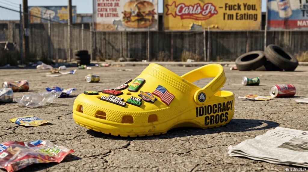 idiocracy crocs