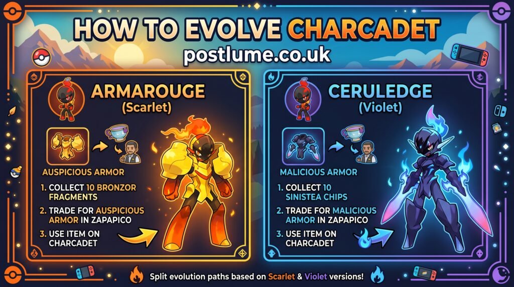 How to Evolve Charcadet: Complete Evolution Guide