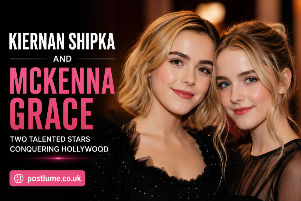 kiernan shipka and mckenna grace