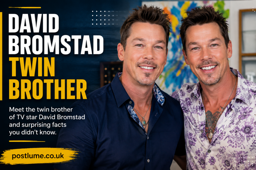 david bromstad twin brother