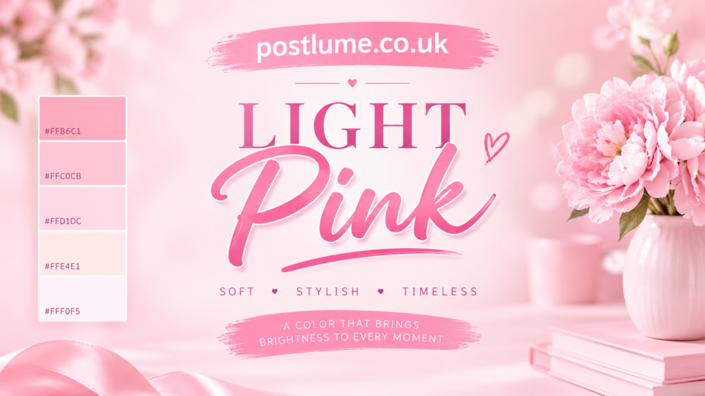Light Pink: Color Meaning, Shades, Hex Code, and How to Style It light pink