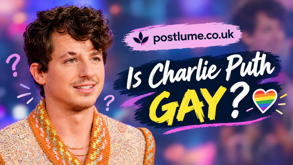 is charlie puth gay