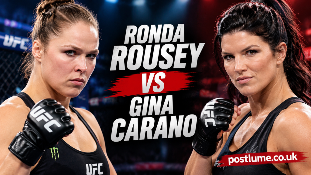 Ronda Rousey vs Gina Carano
