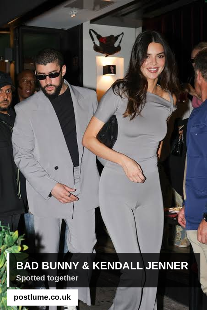 bad bunny and kendall jenner